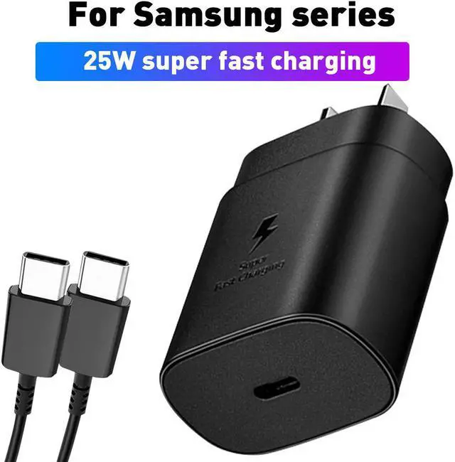 Alt view image 7 of 7 - USB C Charger, 25W PD Type C Fast Charger and 3.3FT USB C to C Charging Cable Compatible with Samsung Galaxy S22/S22 Ultra/S22+/S21/S21Ultra/S21+/S20/S20+/S20 Ultra/Note10/Note20/plus/S10 5G