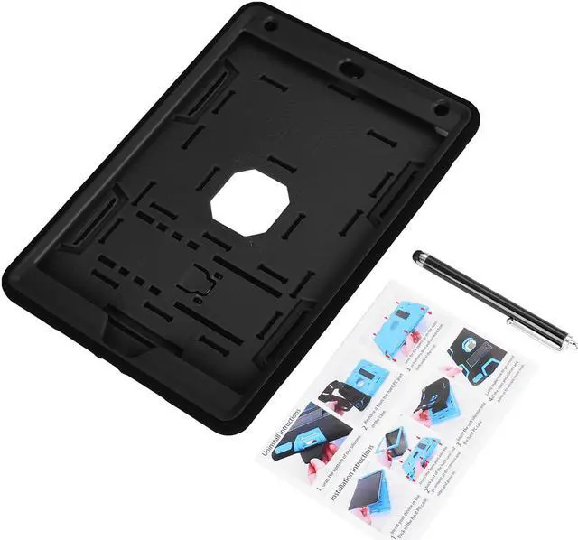 Alt view image 7 of 7 - SZYG iPad 10.2 Case iPad 9th Generation 2021/ iPad 8th Generation 2020/ iPad 7th Generation 2019 Case, Hybrid Shockproof Heavy Duty Rugged Stand Case Protective Cover with Screen Protector.