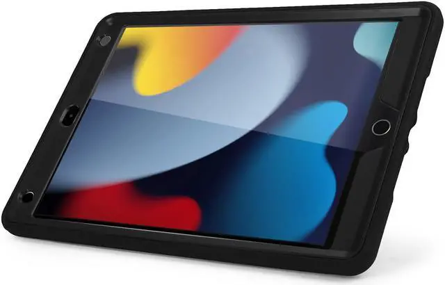 Alt view image 5 of 7 - SZYG iPad 10.2 Case iPad 9th Generation 2021/ iPad 8th Generation 2020/ iPad 7th Generation 2019 Case, Hybrid Shockproof Heavy Duty Rugged Stand Case Protective Cover with Screen Protector.