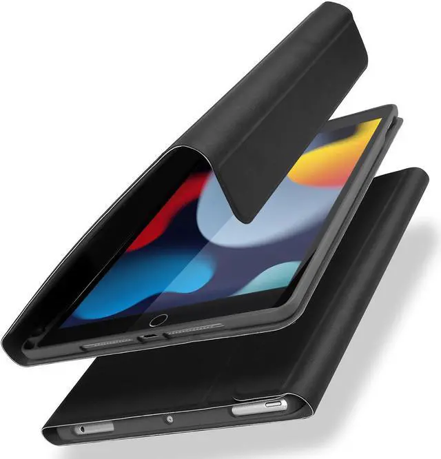 Alt view image 6 of 7 - Keyboard Case for iPad 10.2 Case iPad 9th Generation 2021/ iPad 8th Generation 2020/ iPad 7th Generation 2019 Case, Detachable Wireless Keyboard with Magnetic Protective Cover with Pencil Holder.