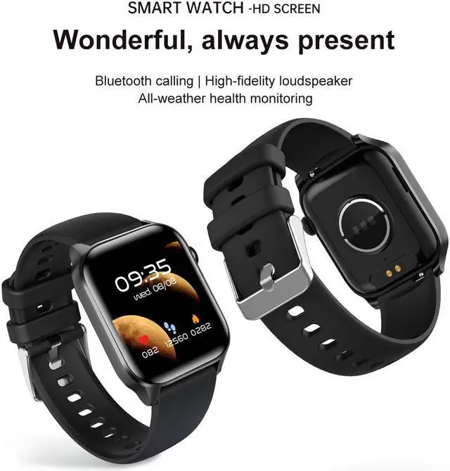 Alt view image 2 of 7 - Smart Watch for Android iPhone Waterproof Smart Watches for Men Women Heart Rate, Blood Oxygen Monitor (Answer/Make Call) Bluetooth Fitness Tracker