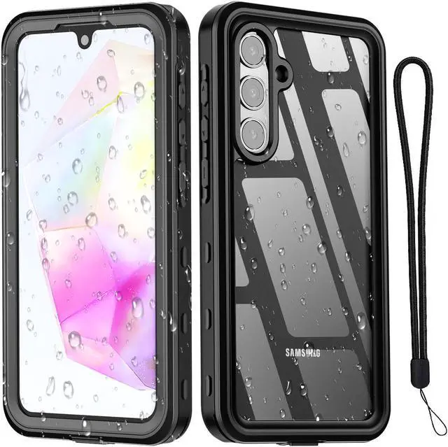 Main image of SZYG for Samsung Galaxy A35 5G Case Waterproof Dustproof, Built-in Screen Protector, IP68 Underwater Full Body Shockproof Rugged Protective Cover for Samsung A35 5G 6.6 inch.