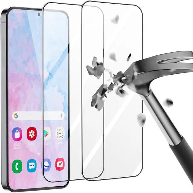 Main image of SZYG [2-Pack] For Samsung Galaxy S25 Plus Tempered Glass Screen Protector, 9H Hardness, Fingerprint Unlock, HD Clear, Case Friendly, Anti-Scratch. Galaxy S25+