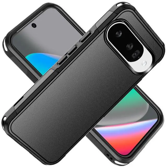 Alt view image 2 of 7 - SZYG for Google Pixel 10/Pixel 10 Pro Case MagSafe Magnetic Heavy Duty Shockproof Rugged Military-Grade Protection Phone Cover for Pixel 10/Pro 6.3 Inch 2025 Black