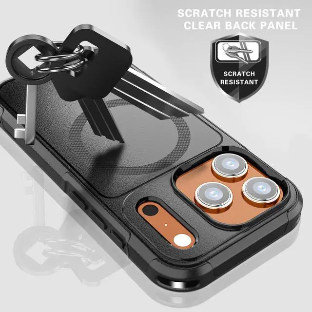 Alt view image 7 of 7 - SZYG Case for Apple iPhone 17 Pro Max Phone Cover MagSafe Magnetic Shockproof Rugged Heavy Duty Military-Grade Protection for iPhone 17 Pro Max 6.9 Inch 2025