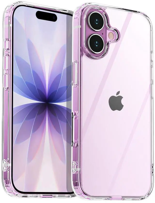 Main image of SZYG Clear Case for Apple iPhone 17 Slim Phone Cover Shockproof Heavy Duty Bumper Back Protection Anti-yellowing Case for iPhone 17 6.1 Inch 2025