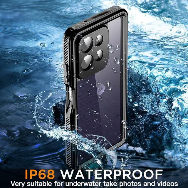 Alt view image 2 of 7 - SZYG Waterproof Phone Case For Motorola Moto G Power 2026 Case IP68 Underwater Full Body Drop Protection Shockproof Dustproof Heavy Duty Cover for Moto G Power 5G 6.8 inch 2026