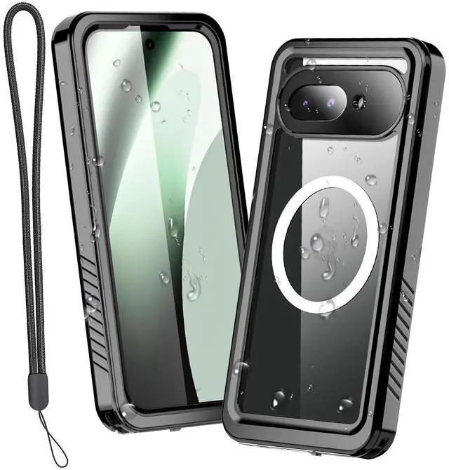 Main image of SZYG Waterproof Case for Google Pixel 10a IP68 Underwater MagSafe Magnetic Shockproof Heavy Duty Cover Built-in Screen Protector Full Body Drop Protection For Pixel 10a 6.3 in