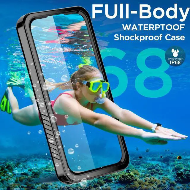 Alt view image 3 of 7 - SZYG Waterproof Case for Google Pixel 10a IP68 Underwater Shockproof Case Dustproof Heavy Duty Military Drop Proof Cover Full Body Protection Built-in Screen Protector for Pixel 10a 6.3 in 2026