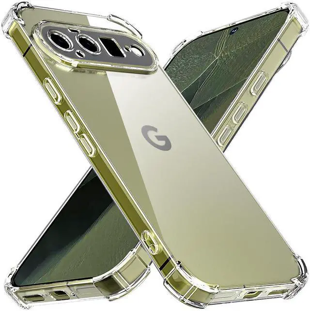 Main image of SZYG Case for Google Pixel 11 Phone Cover Clear TPU Shockproof Heavy Duty Bumper Slim Back Protection Anti-yellowing Case for Pixel 116.3 Inch 2026