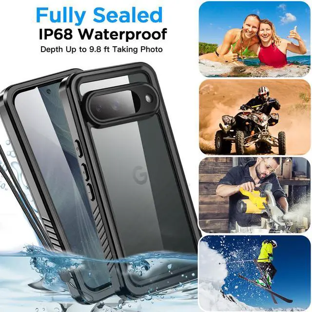 Alt view image 7 of 7 - SZYG Waterproof Case for Google Pixel 11 Pro XL Shockproof Heavy Duty Case Built-in Screen Protector Rugged Full Body Protection Underwater Dust Proof Waterproof Cover for Pixel 11 Pro XL 6.8 inch 202