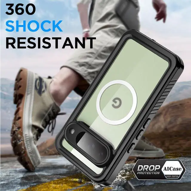Alt view image 4 of 7 - SZYG IP68 Waterproof Case for Google Pixel 11 Pro Underwater MagSafe Magnetic Shockproof Heavy Duty Cover Built-in Screen Protector Drop Protection For Pixel 11 Pro 6.3 in 2026