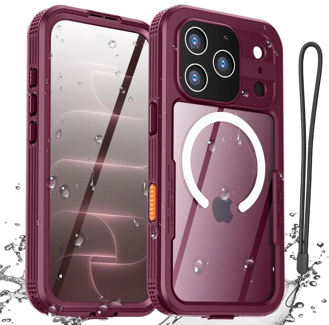 Main image of SZYG Waterproof Case for Apple iPhone 18 Pro Max IP68 Certificated Underwater MagSafe Magnetic Case Built-in Screen Protector Full Body Military Rugged Protection Dustproof Heavy Duty Drop Proof Cover