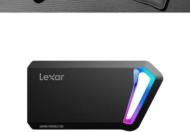 Alt view image 6 of 7 - Lexar SL660 1TB BLAZE Gaming Portable SSD Type-C Mobile Solid State Hard Drive SSD USB 3.2 Gen 2*2 For PC BLAZE light speed player game mobile solid state hard drive 2000MB/s RGB lighting 1TB