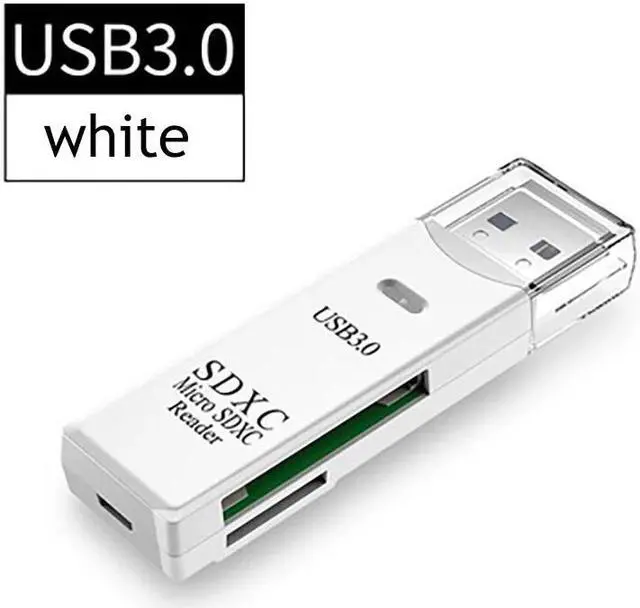 Alt view image 4 of 6 - USB3.0 phone memory Micro SD TF card SLR camera SD multi-function card reader Multi-Smart Card Reader For Notebook Computer Color random delivery