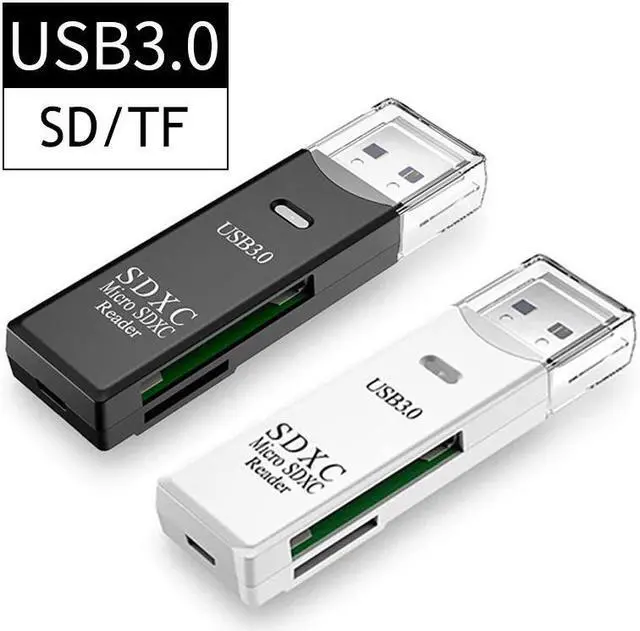Alt view image 6 of 6 - USB3.0 phone memory Micro SD TF card SLR camera SD multi-function card reader Multi-Smart Card Reader For Notebook Computer Color random delivery