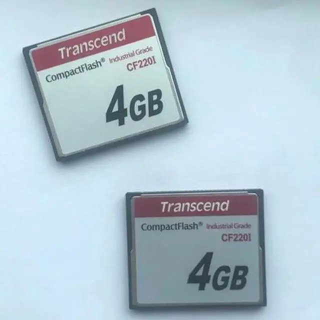 Alt view image 3 of 7 - Transcend CF card 4G industrial grade memory card grade SLC wide temperature military card TS4GCF220i CNC machine( Second-hand,Old) 4GB CF220I CF CARD INDUSTRIAL Send PC card readerSend PC