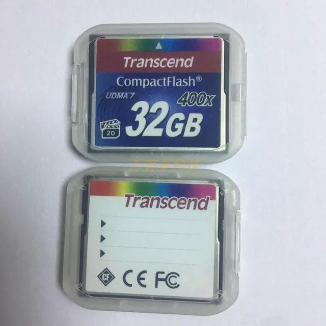 Alt view image 6 of 7 - Original Transcend CF 32GB CF memory card 400X high-speed memory card 32G Nikon Canon SLR memory card( Second-hand,Old) and CF to PC Adapter