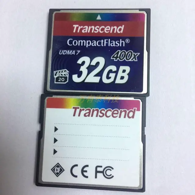 Alt view image 3 of 7 - Original Transcend CF 32GB CF memory card 400X high-speed memory card 32G Nikon Canon SLR memory card( Second-hand,Old) and CF to PC Adapter