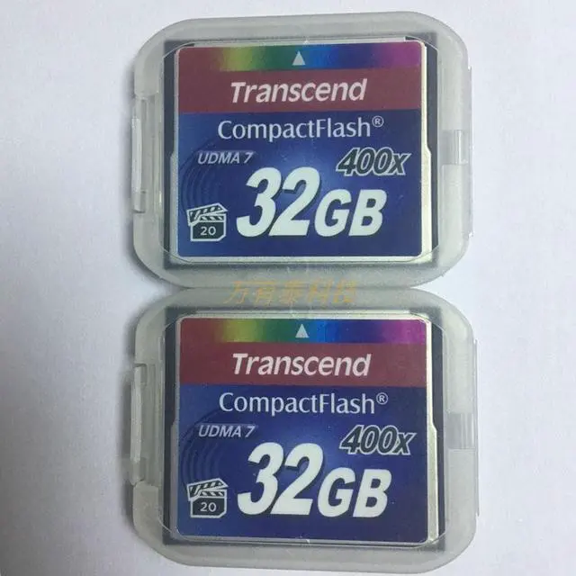 Alt view image 5 of 7 - Original Transcend CF 32GB CF memory card 400X high-speed memory card 32G Nikon Canon SLR memory card( Second-hand,Old) and CF to PC Adapter