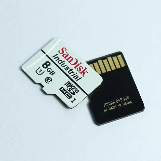 Alt view image 5 of 6 - SanDisk TF 8GB Industrial Grade MLC Micro SDHC Class 10  Memory Card Bulk driving recorder camera monitoring MLC MicroSD card Bulk (25 Pack)