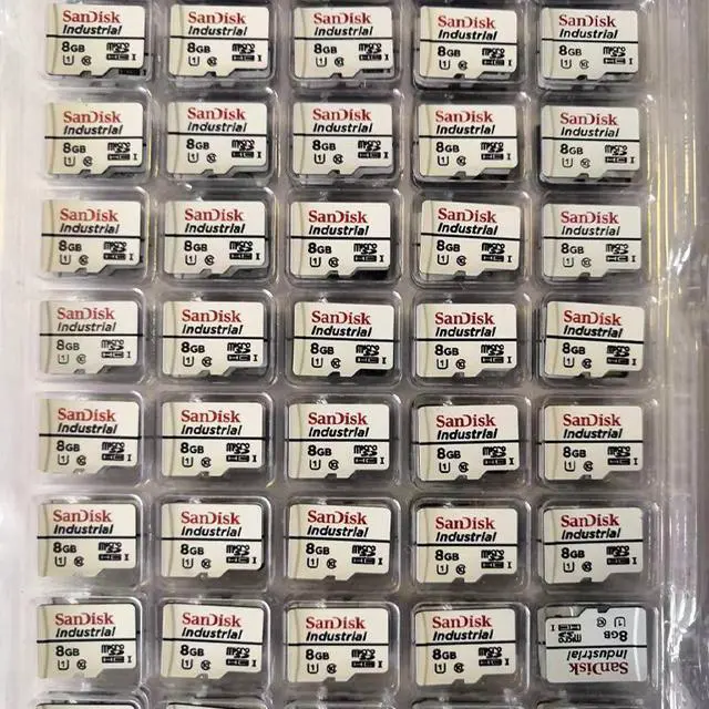Alt view image 6 of 6 - SanDisk TF 8GB Industrial Grade MLC Micro SDHC Class 10  Memory Card Bulk driving recorder camera monitoring MLC MicroSD card Bulk (25 Pack)