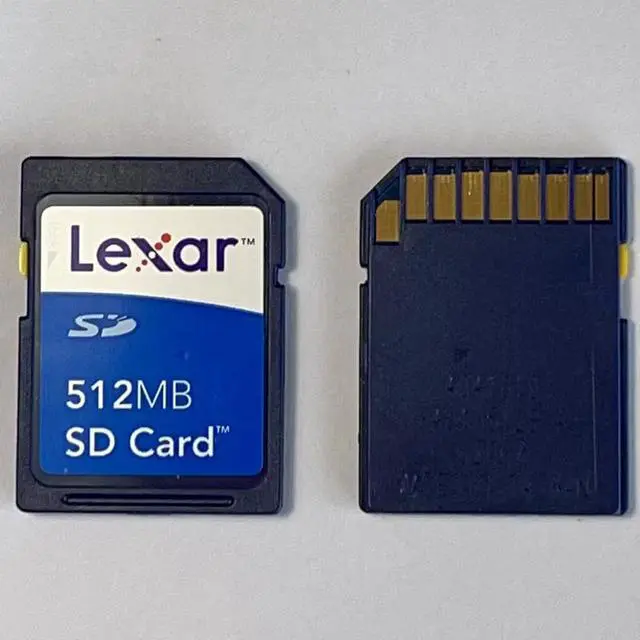 Alt view image 5 of 7 - Lexar lot SD 512M memory card Canon Kodak Nikon old CCD digital camera memory card advertising machine factory test SD card lot