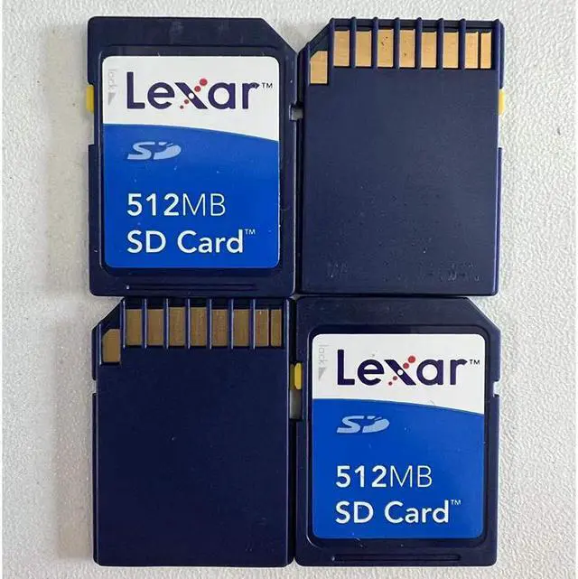 Alt view image 7 of 7 - Lexar lot SD 512M memory card Canon Kodak Nikon old CCD digital camera memory card advertising machine factory test SD card lot