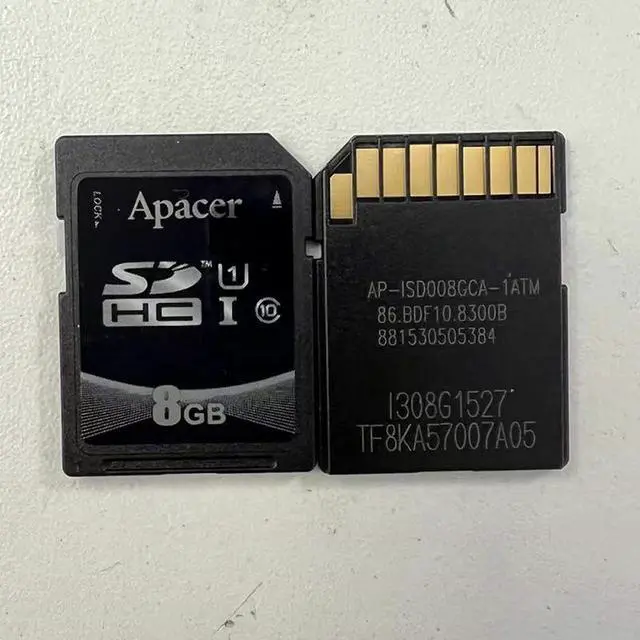 Alt view image 2 of 6 - onefavor Taiwan Original for Apacer SD card 8GB industrial grade MLC wide temperature high speed memory card AP-ISD008GCA-1ATM