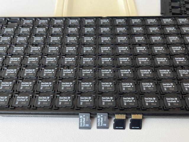 Alt view image 7 of 7 - Original!!! Lots of Sandisk 32MB Micro SD Card Standard Flash Memory Card Memory Microsd TF Card (New Bulk Bare Card Wholesale) 100% New MicroSD 32MB  10pcs/lot