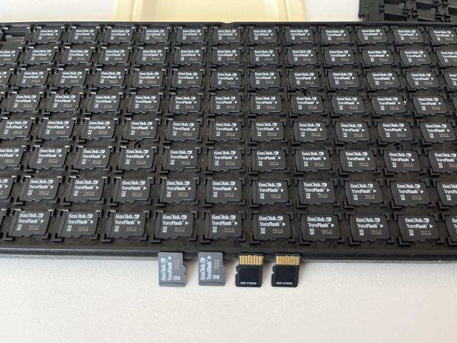 Alt view image 6 of 7 - Original!!! Lots of Sandisk 32MB Micro SD Card Standard Flash Memory Card Memory Microsd TF Card (New Bulk Bare Card Wholesale) 100% New MicroSD 32MB  10pcs/lot