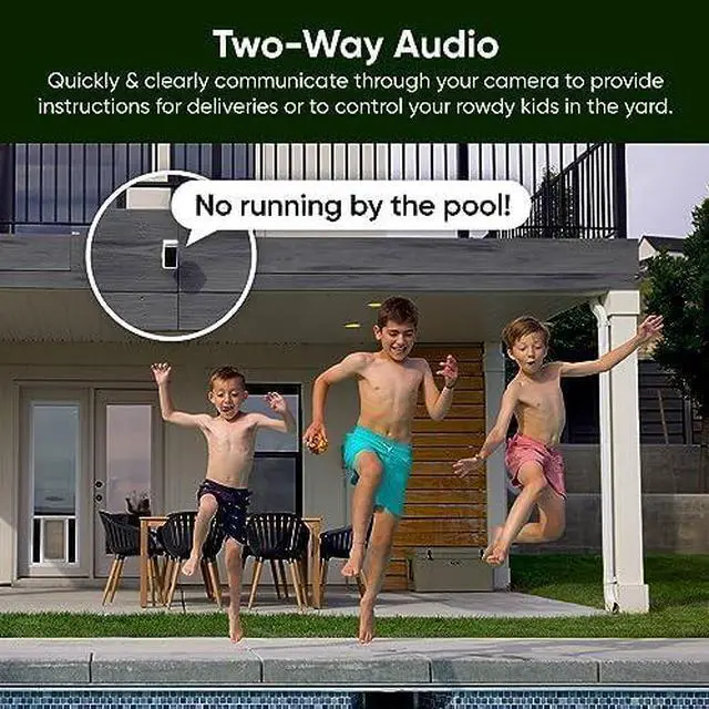 Alt view image 7 of 7 - WYZE 2K HDR Rechargeable Battery Outdoor/Indoor Security Camera, Color Night Vision, Integrated Spotlight & Siren, Wire Free, 2-Way Audio - White, 1-Pack