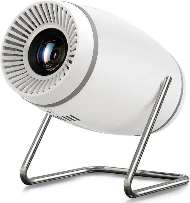 Main image of Mini Projector, Projector with WiFi and Bluetooth, 4K 1080P Support Portable Projector 180° Rotatable 130'' Screen Movie Projector Auto Keystone Compatible with HDMI/USB/Smartphone/PC/Laptop