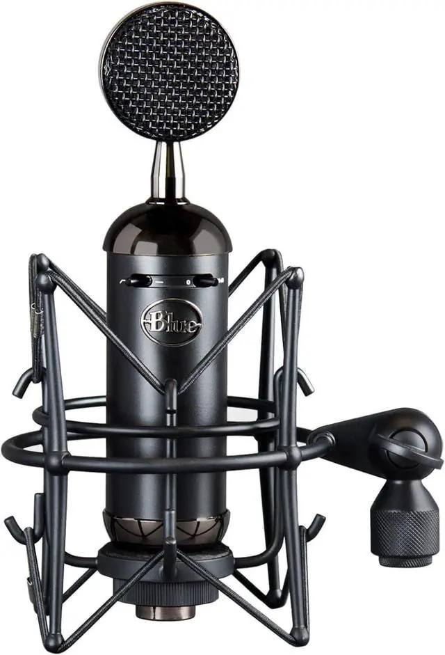 Main image of Blue Blackout Spark SL XLR Condenser Microphone for Pro Recording, Streaming,Podcasting, Gaming, with Large Diaphragm Cardioid Mic Capsule, Shockmount, Detailed Natural Sound, Protective Case - Black