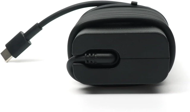 Alt view image 6 of 7 - For Dell 65W USB-C Laptop Charger,Latitude 5400 5410 5420 5430 5440 5450 Power AC Adapter with Power Cord Cable, Black, HA65NM190