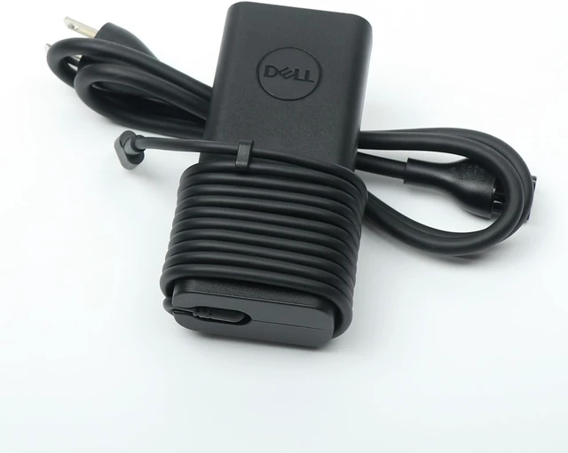 Alt view image 3 of 7 - Dell 65W USB C Laptop Charger,Latitude 5300 2 in 1 5310 2 in 1 5320 5330 5340 5350 AC Adapter with 3ft Power Cord, Black, HA65NM190