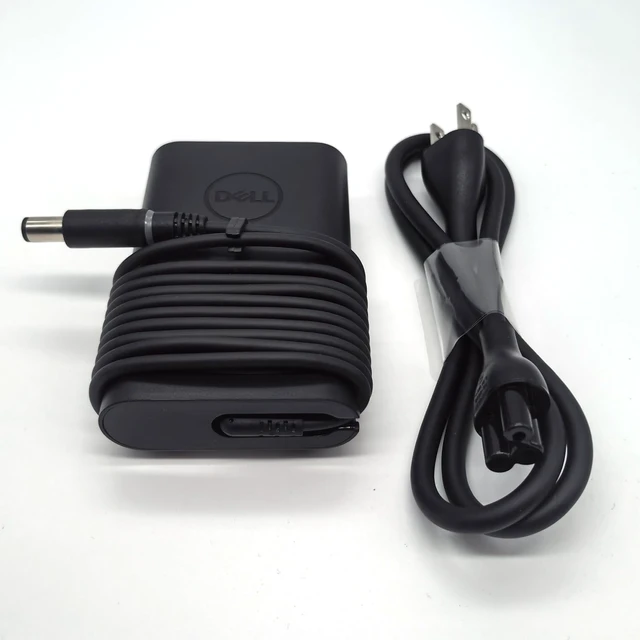 Alt view image 2 of 7 - Dell Laptop Charger 65W watt Barrel 7.4mm tip, Latitude 5280 5290 5490 5491 5285 5289 5480 5488 5580 5590 5591 AC Power Adapter 19.5V 3.34A, Black, LA65NM191