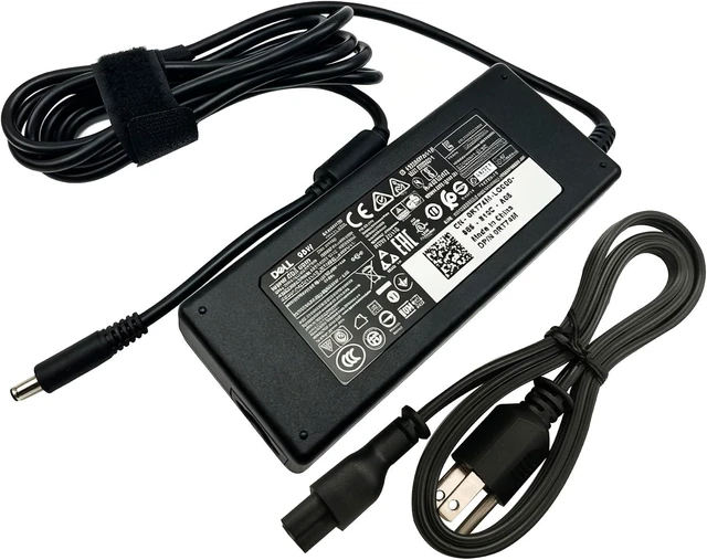 Main image of Dell 90W AC Power Adapter, 4.5mm Connector, with 1m Cable, for Laptops