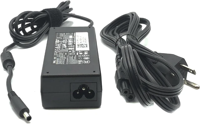 Alt view image 3 of 5 - Dell 90W AC Power Adapter, 4.5mm Connector, with 1m Cable, for Laptops