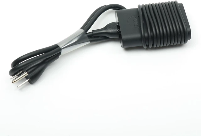 Alt view image 6 of 7 - For Dell Laptop Charger 45W USB Type C USB C AC Adapter,XPS 13 9300 9310 2 in 1 9315 2 in 1 AC Charger, Black, DA45NM170