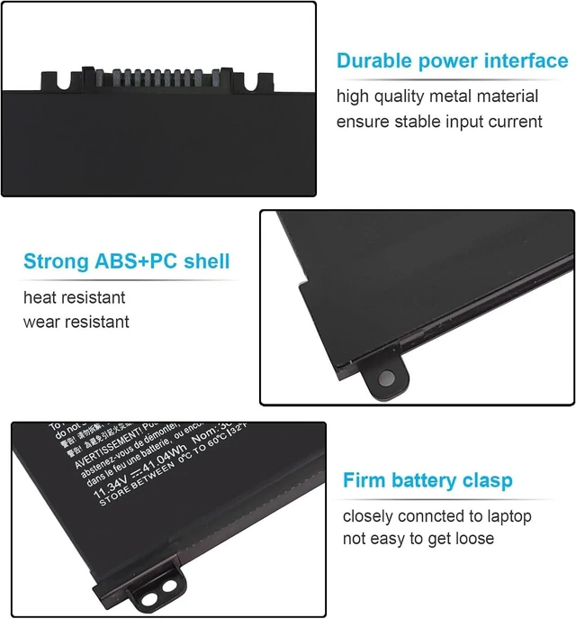 Alt view image 3 of 6 - HW03XL L97300-005 Laptop Battery for HP Pavilion 15-EG 15-EH 17-CN 17-CP 15-eg0xxx 15-eg0073cl 15-eg0053cl 15-eg1053cl 15t-eg000 15-eh1xxx 17-cn0xxx 17-cn2063cl 17-cp0xxx 17-cp0700dx HW03041xl-pl
