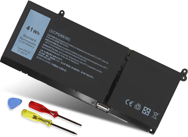 Main image of 41Wh G91J0 Battery for Dell Latitude 3520 3320 3330 3420 Inspiron 3510 3511