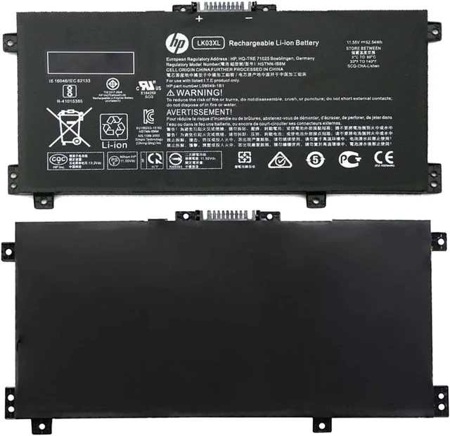 Alt view image 5 of 7 - HP LK03XL L09281-855 916814-855 Battery for HP Envy X360 Convertible 15m-cn0xxx 15m-bp1xx 17m-ae011dx 17m-ce0013dx 17t-ce100 17-ae1xx 15-bq2xx 15m-bq1xx 15m-bp0xx 15-cp0xxx 15m-cp0xxx 15m-bp112dx
