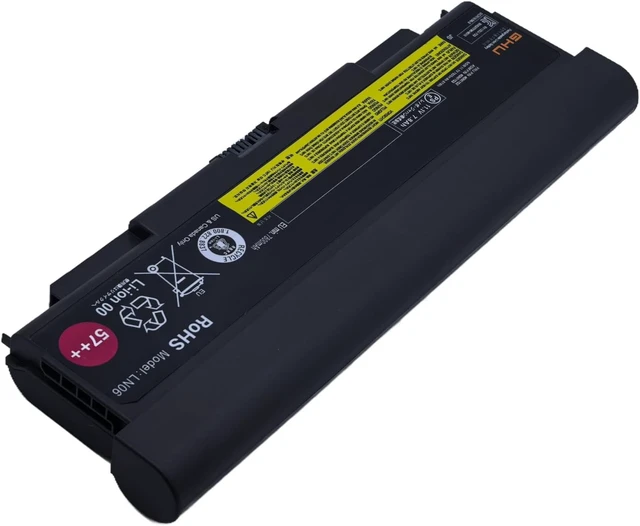 Alt view image 4 of 7 - 57++ 9-Cell Laptop Battery 87Wh Replacement for Lenovo ThinkPad T440p T540p W540 W541 T450p L440 L540, Compatible with 0C52864 45N1152