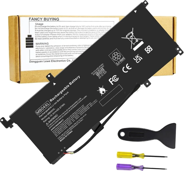 Main image of MB04XL Battery for HP Envy X360 Convertible M6-AQ000 M6-AQ105DX M6-AQ003DX M6-AQ103DX M6-AR004DX 15-AQ 15-AQ005NA AQ101NG AQ015NR AQ273CL AQ173CL 15t-AQ200 843538-541 844204-850