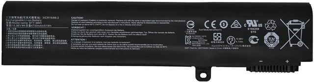 Main image of BTY-M6H Laptop Battery for MSI GE62 GE63 GE72 GP62 GP72 GL62 GL72 GP63 GE75