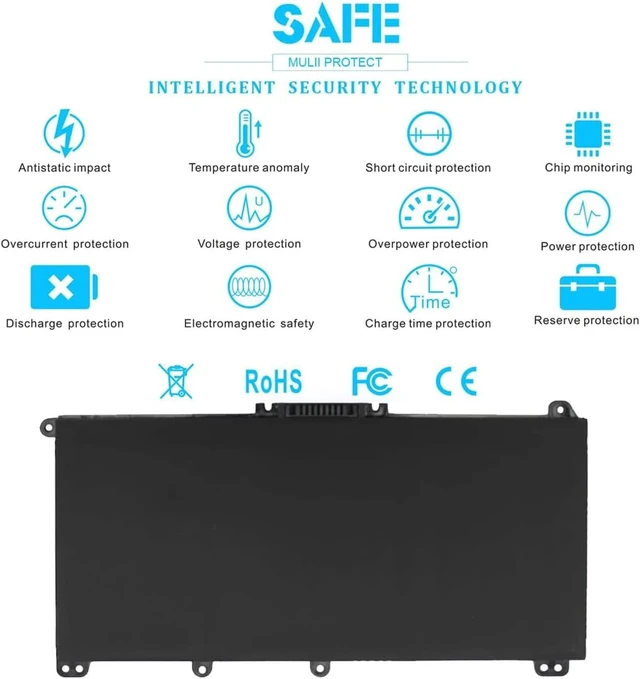 Alt view image 5 of 6 - HT03XL L11119-855 Battery for HP Pavilion 14-CF 14-DK 15-CW 15-CR