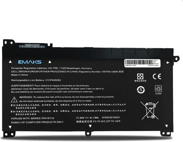 Main image of BI03XL Battery ON03XL for HP Stream 14-CB 14-AX 14-DS 843537-541 844203-850