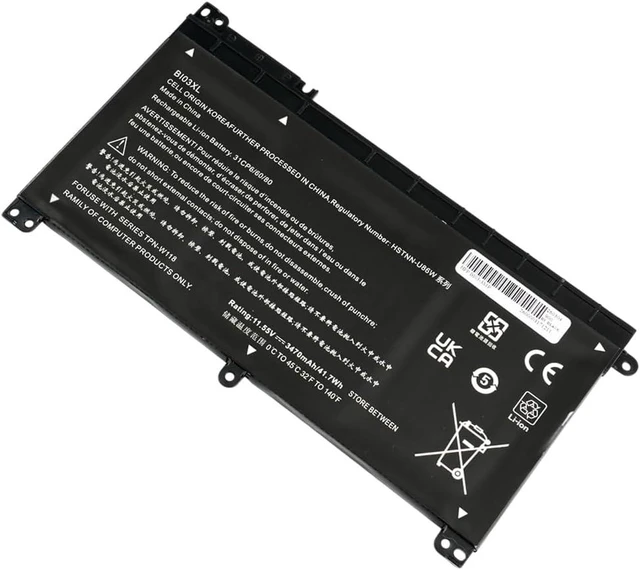 Main image of BI03XL ON03XL 0N03XL TPN-W118 Laptop Battery for HP Pavilion