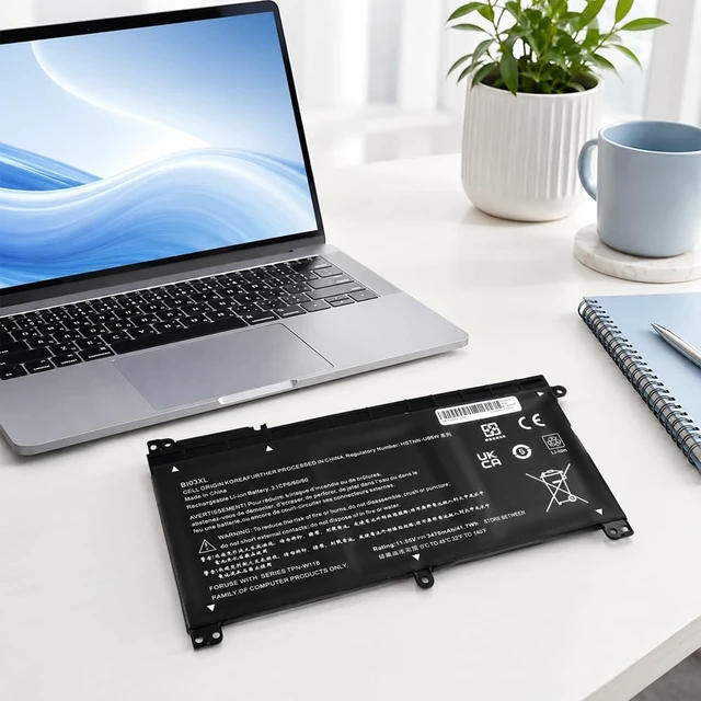 Alt view image 6 of 7 - BI03XL ON03XL 0N03XL TPN-W118 Laptop Battery for HP Pavilion